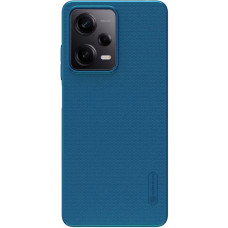 Nillkin Super Frosted Zadní Kryt pro Xiaomi Redmi Note 12 Pro 5G / POCO X5 Pro 5G Peacock Blue