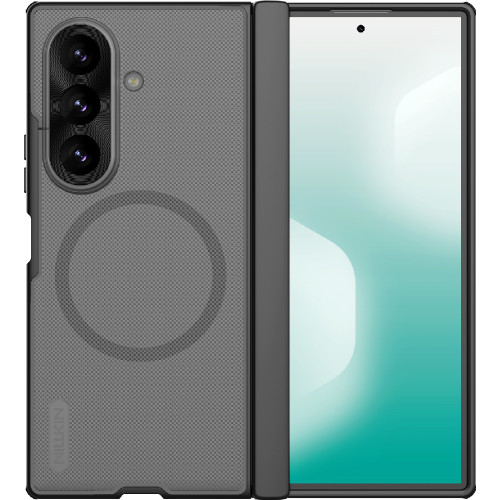 Nillkin Super Frosted FOLD Magnetic Zadní Kryt pro Samsung Galaxy Z Fold8 Ultra Transparent Black