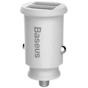 Baseus CCALL-ML02 Grain Nabíječka do Auta 15.5W 2x USB White