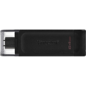 Kingston DataTraveler 70 USB Type-C™ Flash Drive 64GB Black