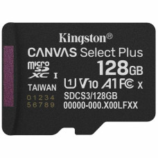 Kingston CANVAS Select Plus microSDXC UHS-I Class 10 U1 A1 128GB Kingston CANVAS Select Plus microSDXC UHS-I Class 10 U1 A1 128GB