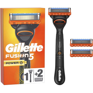 Gillette Fusion5 Power Holicí Strojek pro Muže + 2ks hlavice
