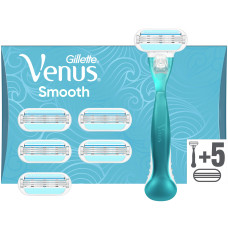 Gillette Venus Smooth Holicí Strojek pro Ženy + 6ks hlavice