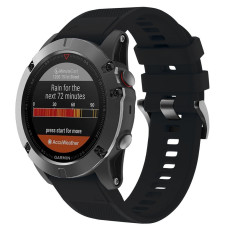 Tactical 668 Silikonový Řemínek QuickFit 26mm Black