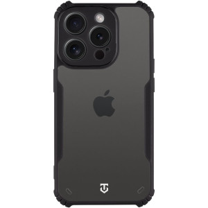 Tactical Quantum Stealth Kryt pro Apple iPhone 15 Pro Clear/Black 
