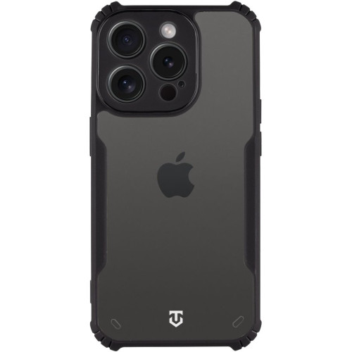 Tactical Quantum Stealth Kryt pro Apple iPhone 15 Pro Clear/Black 