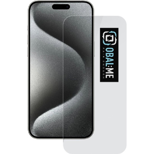 OBAL:ME 2.5D Tvrzené Sklo pro Apple iPhone 15 Pro Max Clear OBAL:ME 2.5D Tvrzené Sklo pro Apple iPhone 15 Pro Max Clear