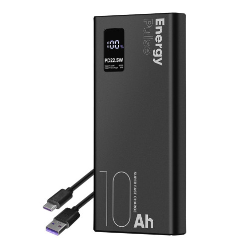 OBAL:ME EnergyPulse Powerbanka 10000mAh 22.5W Black OBAL:ME EnergyPulse Powerbanka 10000mAh 22.5W Black