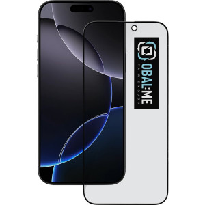 OBAL:ME Privacy 5D Tvrzené Sklo pro Apple iPhone 16 Pro Max Black