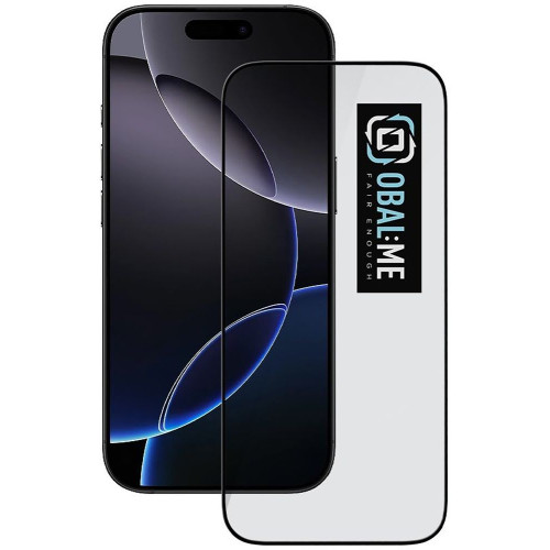 OBAL:ME 5D Tvrzené Sklo pro Apple iPhone 17 / iPhone 17 Pro Black