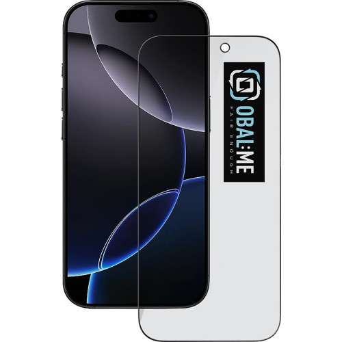OBAL:ME Privacy 5D Tvrzené Sklo pro Apple iPhone 17 / iPhone 17 Pro Black