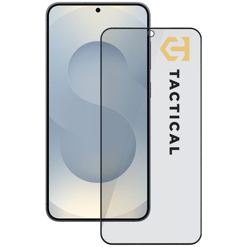 Tactical Glass Shield Privacy Stealth 5D sklo pro Samsung Galaxy S24 / Galaxy S25 Black