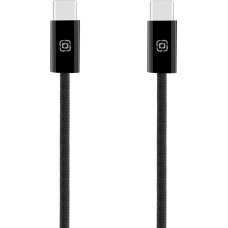 OBAL:ME Super Fast USB-C/USB-C Pletený kabel 60W 1m Black OBAL:ME Super Fast USB-C/USB-C Pletený kabel 60W 1m Black