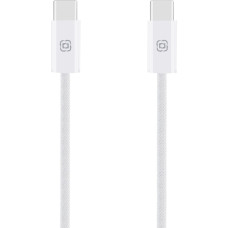 OBAL:ME Super Fast USB-C/USB-C Pletený kabel 100W 1m White OBAL:ME Super Fast USB-C/USB-C Pletený kabel 100W 1m White