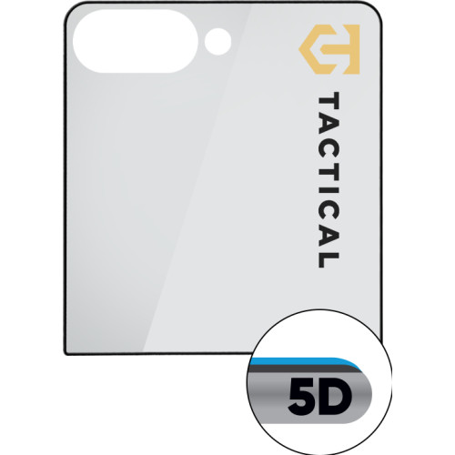 Tactical Glass Shield 5D sklo pro Samsung Galaxy Z Flip8 Black (Vnější) Tactical Glass Shield 5D sklo pro Samsung Galaxy Z Flip8 Black (Vnější)