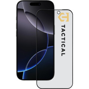 Tactical Glass Shield Privacy Stealth 5D sklo pro Apple iPhone 18 Pro Black