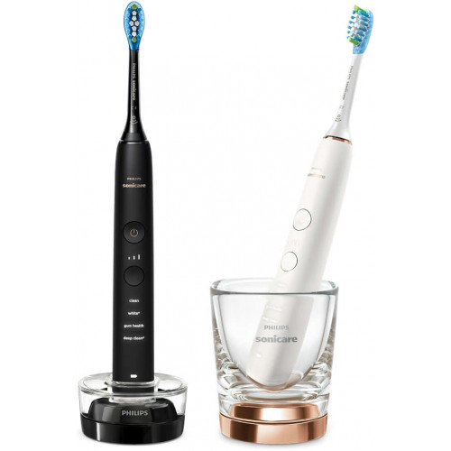 Philips Sonicare DiamondClean 9000 Dvojité Balení Black + Rose Gold HX9914/57