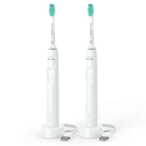 Philips Sonicare 3100 series Dvojité Balení White + White HX3675/13