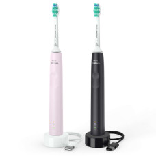 Philips Sonicare 3100 series Dvojité Balení Pink + Black HX3675/15