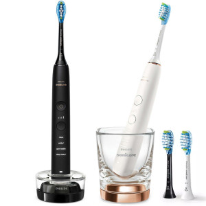 Philips Sonicare DiamondClean 9000 Dvojité Balení Black + Rose Gold HX9914/61