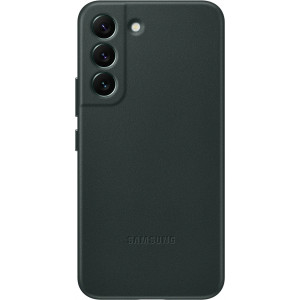 Samsung Kožený Kryt pro Galaxy S22 Green