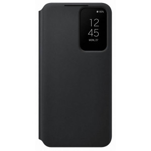 Samsung Clear View Cover pro Galaxy S22 Black