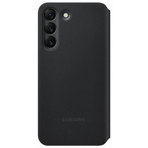 Samsung Clear View Cover pro Galaxy S22 Black