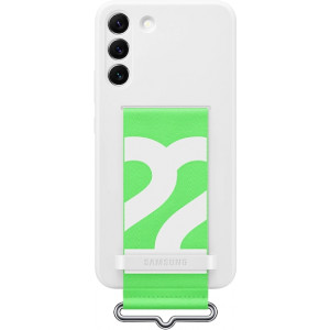 Samsung Silikonový Kryt s Poutkem pro Galaxy S22+ White