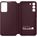 Samsung Clear View Cover pro Galaxy S22+ Burgundy Samsung Clear View Cover pro Galaxy S22+ Burgundy