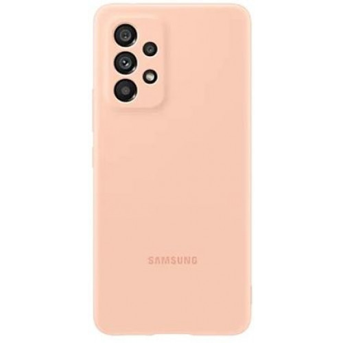 Samsung Silikonový Kryt pro Galaxy A53 5G Peach