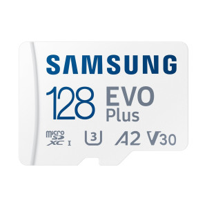 Samsung MicroSDXC 128GB EVO Plus + SD adaptér (EU Blister)