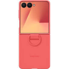 Samsung Silikonový Kryt s Kroužkem pro Galaxy Z Flip7 Red