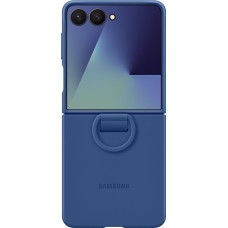 Samsung Silikonový Kryt s Kroužkem pro Galaxy Z Flip7 Blue