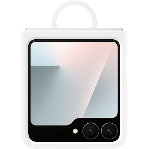 Samsung Silikonový Kryt pro Galaxy Z Flip6 / Galaxy Z Flip7 FE White