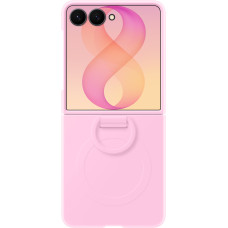 Samsung Silikonový Magnetický Kryt s Kroužkem pro Galaxy Z Flip8 Violet Samsung Silikonový Magnetický Kryt s Kroužkem pro Galaxy Z Flip8 Violet