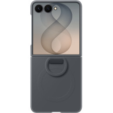 Samsung Silikonový Magnetický Kryt s Kroužkem pro Galaxy Z Flip8 Black Samsung Silikonový Magnetický Kryt s Kroužkem pro Galaxy Z Flip8 Black