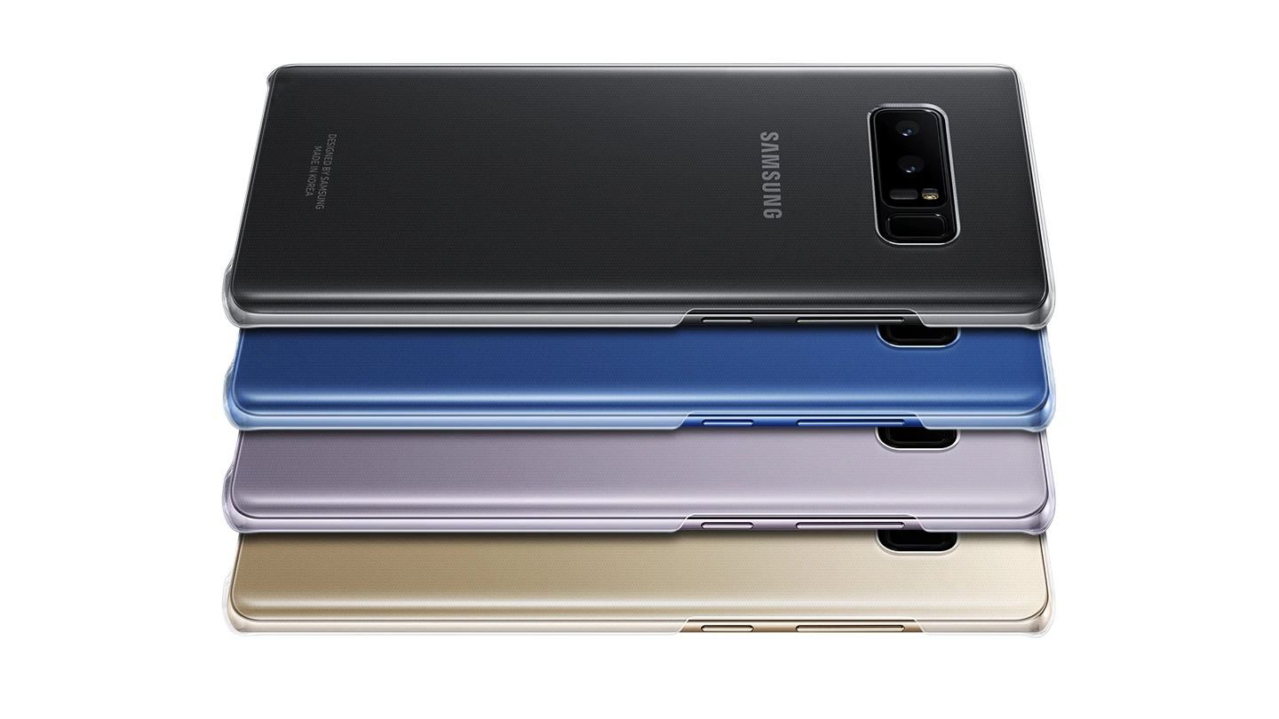 Note8 Clear Cover